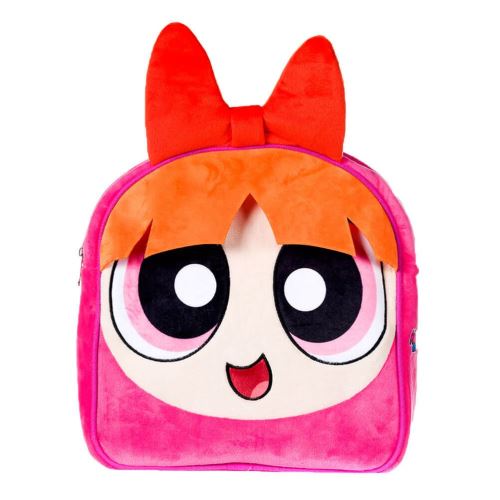 Sac à dos en peluche pour fille Powerpuff Blossom Head
