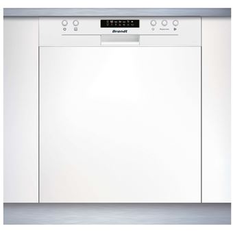 Brandt BDB424LW - Lave-vaisselle - intégrable - largeur : 59.8 cm - profondeur : 57 cm - hauteur : 81.5 cm - blanc