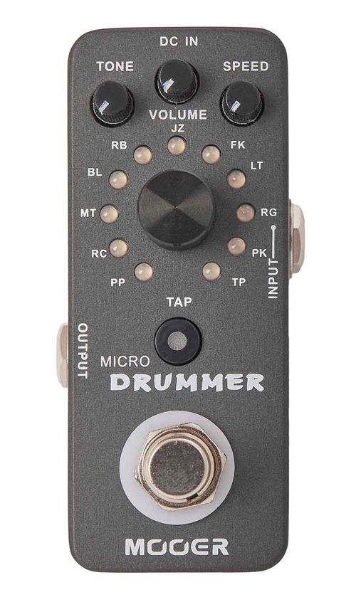 Mooer Micro Drummer - Pédale boite à rythmes