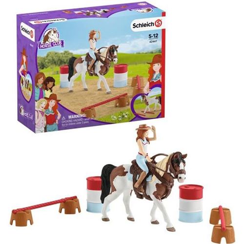 Schleich Violet - Figurine Kit D'équitation Western D'horse Club Hannah