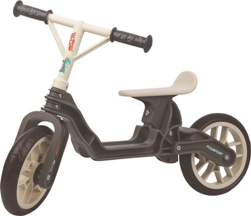Polisport Balanca Bike loopfiets 10 pouces Junior Gris foncé/Crème