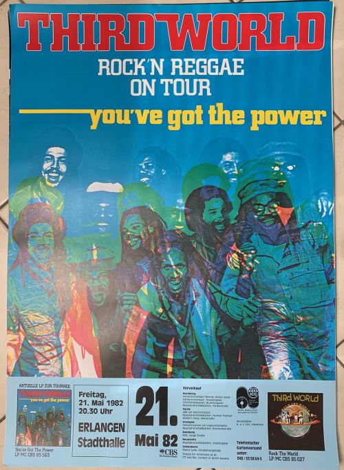 Third World - You've got the power / Reggae - AFFICHE