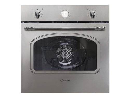 Candy Classic FCC604X - Oven - ingebouwd - niche - breedte: 56 cm - diepte: 55 cm - hoogte: 58 cm - klasse A+ - roestvrij staal