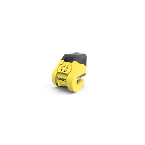 Bloque disque OXFORD Scoot XD5 Ø5mm jaune/noir