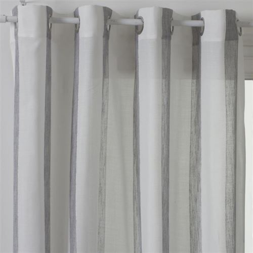 Rideau Voilage Hugo 140x240cm Gris