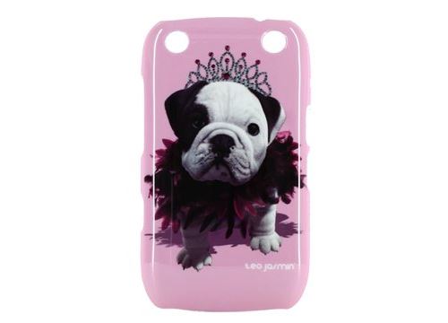 Coque Teo Jasmin rose Queen pour Blackberry Curve 9320
