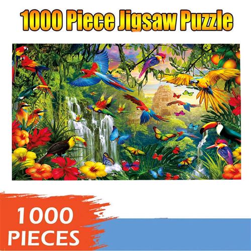 Puzzles Classiques,Puzzle 1000 pièces Adultes sophistiqué,Puzzle Jouet 1000  pièces Puzzle pour Enfants. Animaux et réflexions