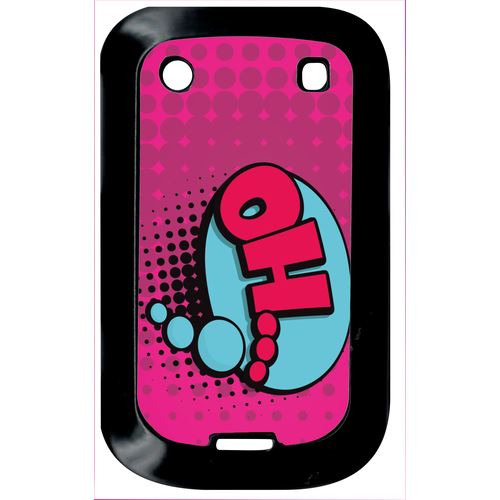 Coque Blackberry Bold 9900 Oh Fond Rose