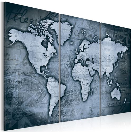 Tableau - Cobalt Travels - Décoration, image, art | Cartes du monde |