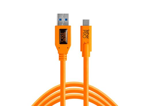 Tether Tools USB 3.0 á USB-C 4,60m orange