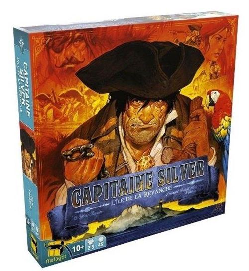 Jeu de stratégie Matagot Capitaine Silver L’Île De La Revanche