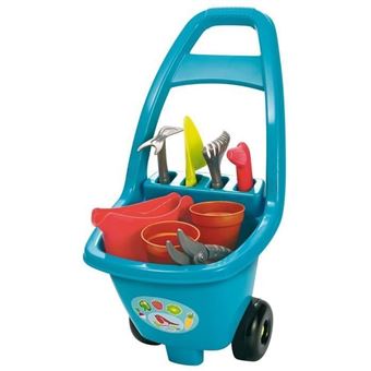 Jeu de plein air Ecoiffier Chariot jardinage garni
