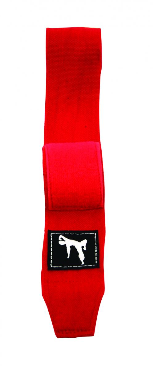 Bruce Lee lanières de boxe 450 cm rouge par 2 pièces