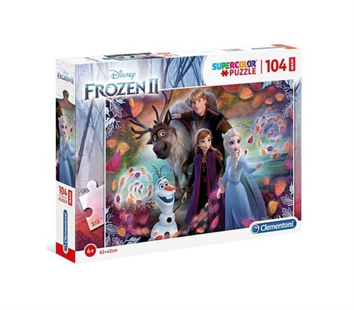 Clementoni puzzle Disney congelé 2 104 pièces