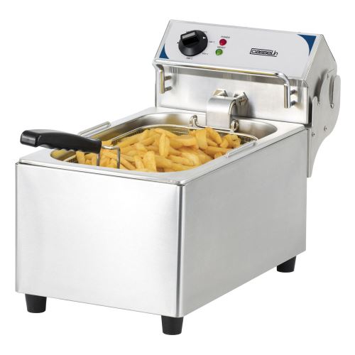 friteuse électrique 10l 2800w inox - cfe10