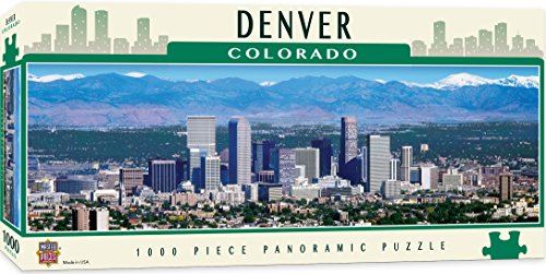 MasterPieces American Vistas Panoramic Denver Jigsaw Puzzle, 1000-Piece