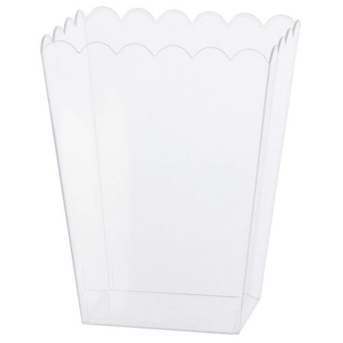 seau carré pvc candy bar 19cm