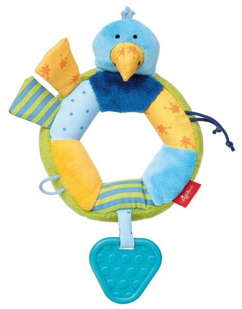 sigikid, Fille et Garçon, Jeu d'Éveil Premier Âge, Oiseau, Multicolore, 41447