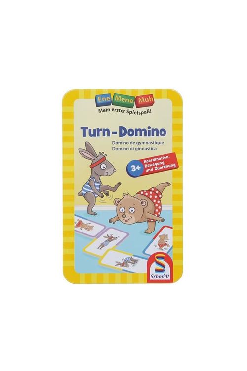 SCHMIDT SPIELE Jeu de poche Domino Gym - Am Stram Gram