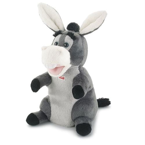 Trudi Âne Marionnette 25 cm Gris