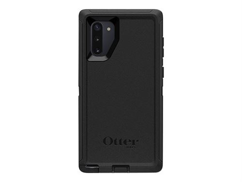 OtterBox Defender Series - Achterzijde behuizing voor mobiele telefoon - polycarbonaat, synthetisch rubber - zwart - voor Samsung Galaxy Note10