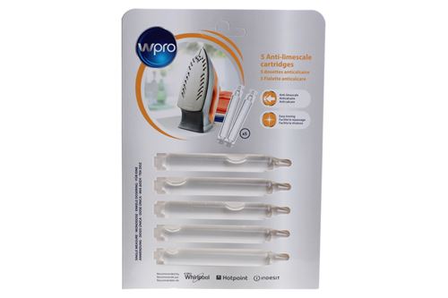 Cassette anti-calcaire Wpro DOSETTES ANTI-CALCAIRE X5