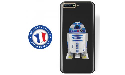 Coque souple pour Huawei Y6 (2018) avec impression Motifs robot