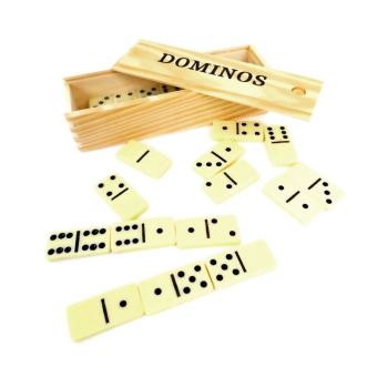 COFALU KIM'PLAY Jeu Dominos Boite Bois - 1