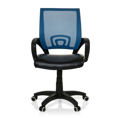 Siège de bureau / Siège pivotant VISTO NET bleu hjh OFFICE