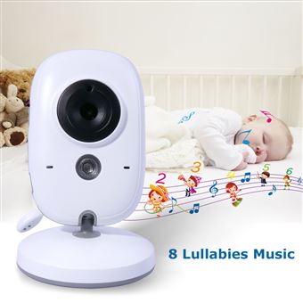 Bébé Vidéo Babyphone/Moniteur Bébé sans Fil avec Caméra Surveillance  2.0”Ecran &Vision de la Nuit - Babyphone - à la Fnac