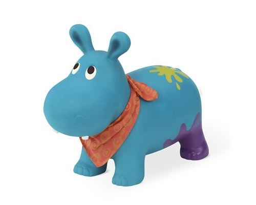 Hippopotame rebondissant