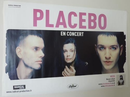 Placebo - 80x120 cm - AFFICHE / POSTER État correct - N/A reconditionné disponible sur Fnac