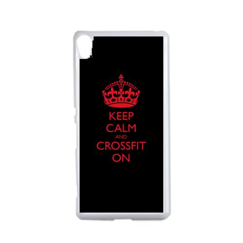 Coque Citation Crossfit Red Compatible Sony Xperia Performance Transparent