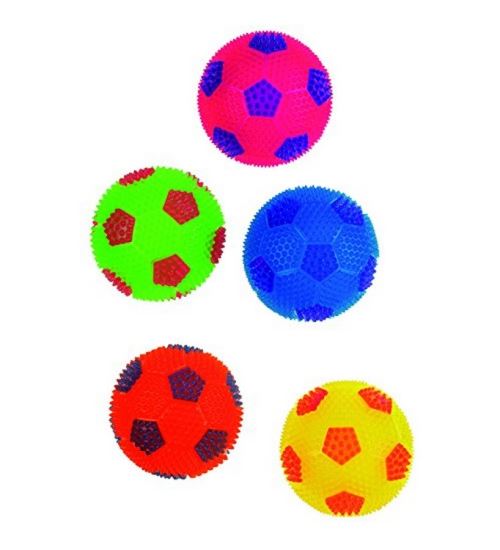 Balle Lumineuse Foot Piques 6Cm Jouet
