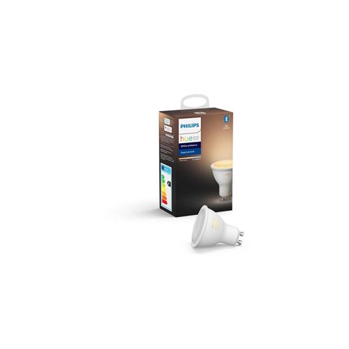 PHILIPS HUE Ampoule White Ambiance - 5,5 W - GU10 - Bluetooth