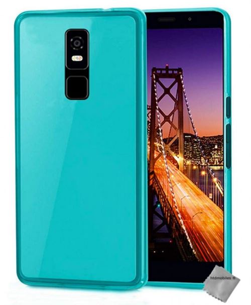 Coque silicone gel fine pour Altice S61 avec film ecran - BLEU