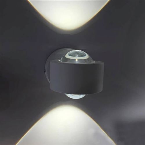 Applique aluminium Ono 2 LED L9cm