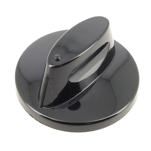 Bouton noir 6h pour Table vitroceramique Whirlpool