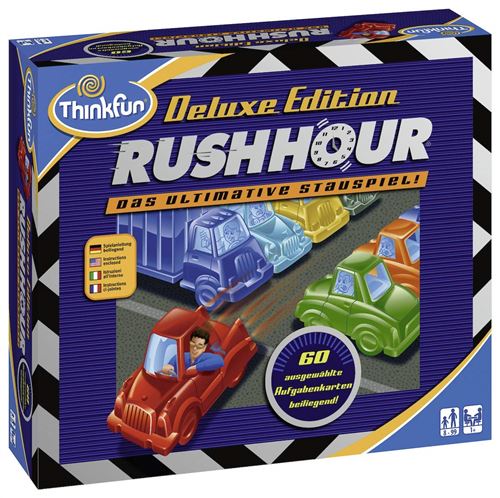 Ravensburger 76305 Thinkfun Rush Hour Deluxe Jeu - Jeu en langue allemande