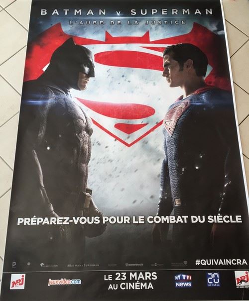 Batman vs Superman - 120x175 cm - AFFICHE / POSTER État correct - N/A reconditionné disponible sur Fnac