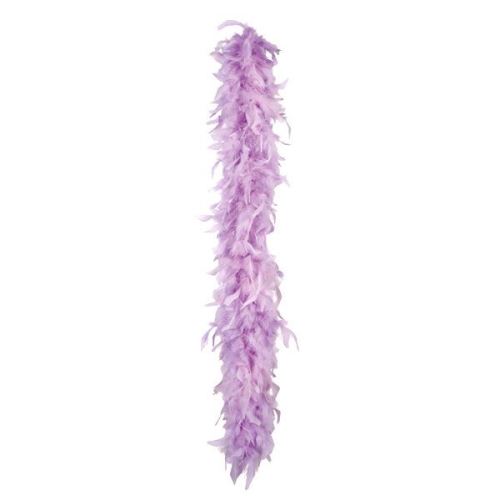 Boa plumes 180 cm parme 50 gr
