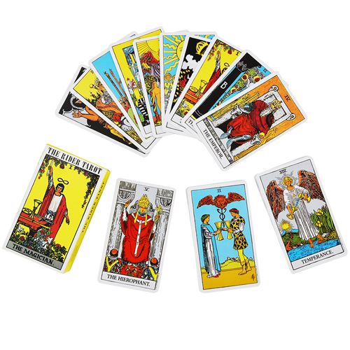 Tarot Rider Waite,Tarot Cards,Jeu de Tarot divinatoire,Tarot