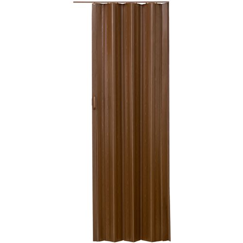 TecTake Porte accordéon - marron teck