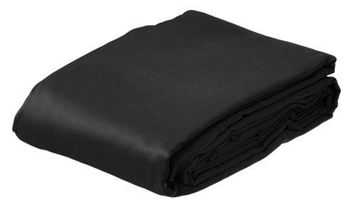 BRESSER BR-8P Tissu de Fond en Polyester 3 x 6m Noir