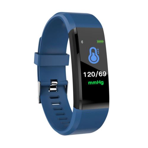 SHOP-STORY - Bracelet Montre connectée Tracker d’activités - Bleu