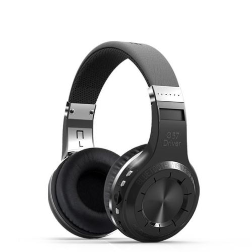 Casque stéréo d'origine H + Bluetooth Casque sans fil Bluetooth 4.1 série Hurrican sur le casque d'oreille (noir)