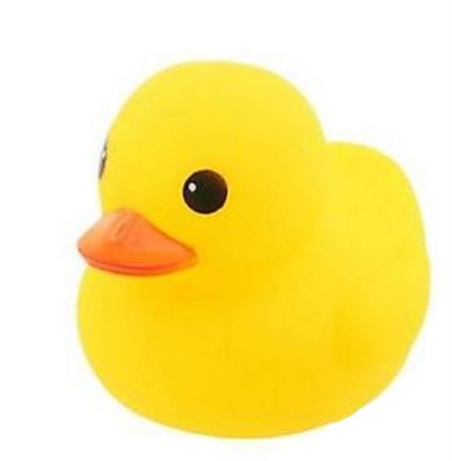 Toi-Toys Canard en caoutchouc caoutchouc jaune 14 cm