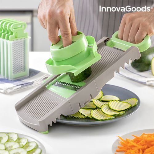 Mandoline-Râpe Pliable 6 en 1 InnovaGoods
