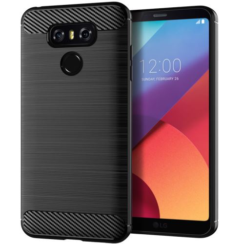 Etui Coque de protection durable souple pour LG G6 - Noir