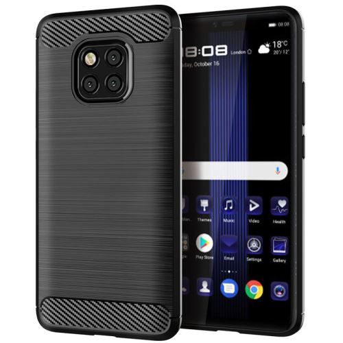 Etui Coque de protection durable souple pour Huawei Mate 20 RS - Noir